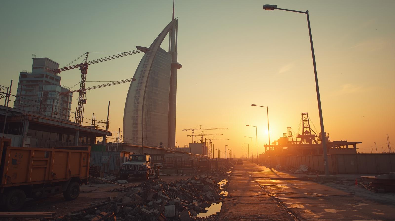 Building Waste Removal Dubai Wharf Tower 2 (1)