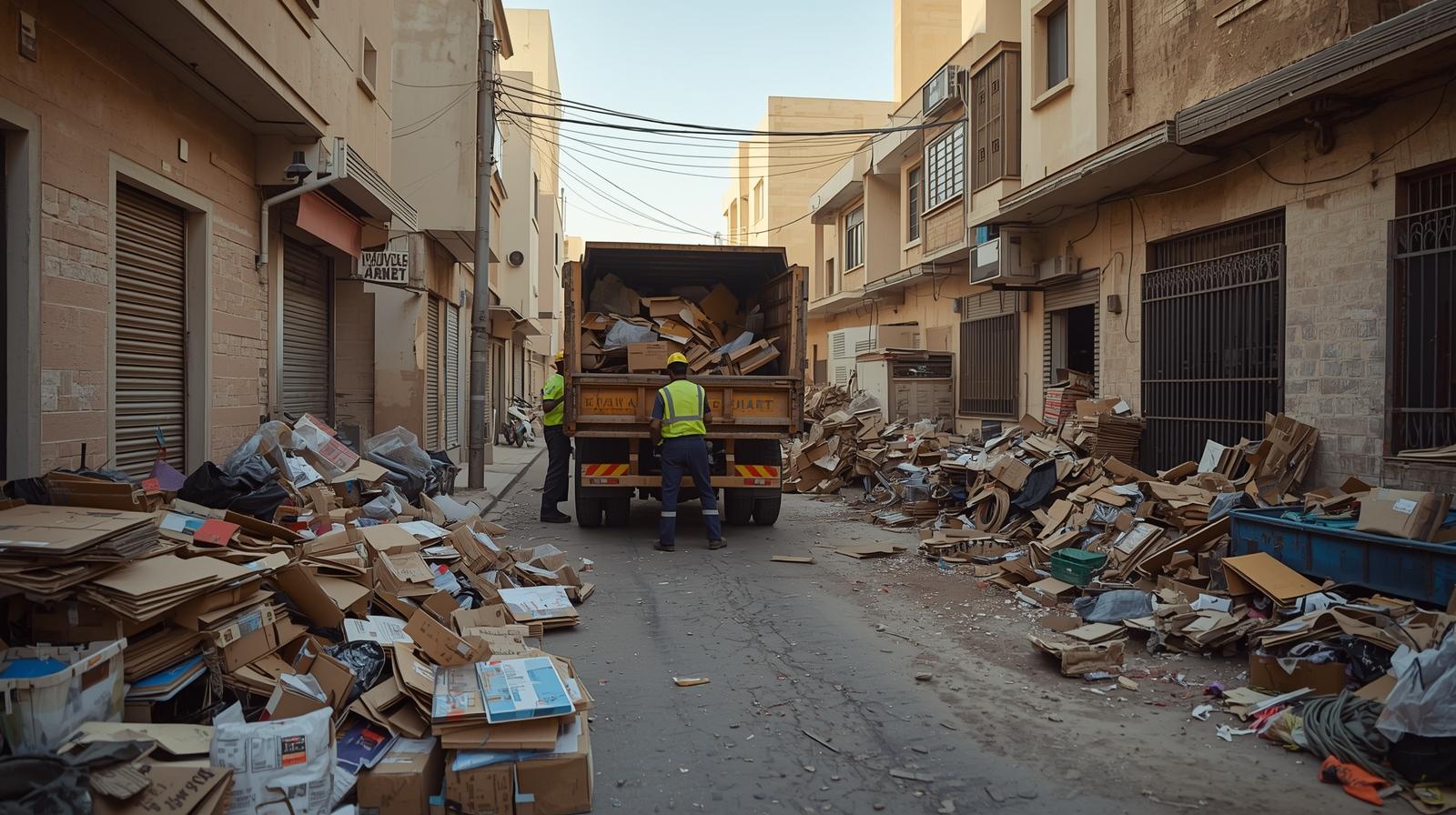 Cardboard Removal Al Warqa 5 (1)