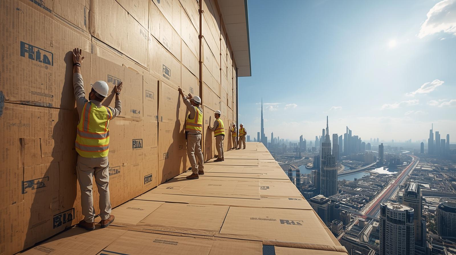 Cardboard Removal RDK Building A Dubai (4)