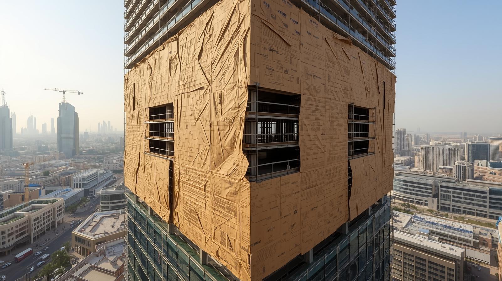Cardboard Removal RDK Building C Dubai (1)