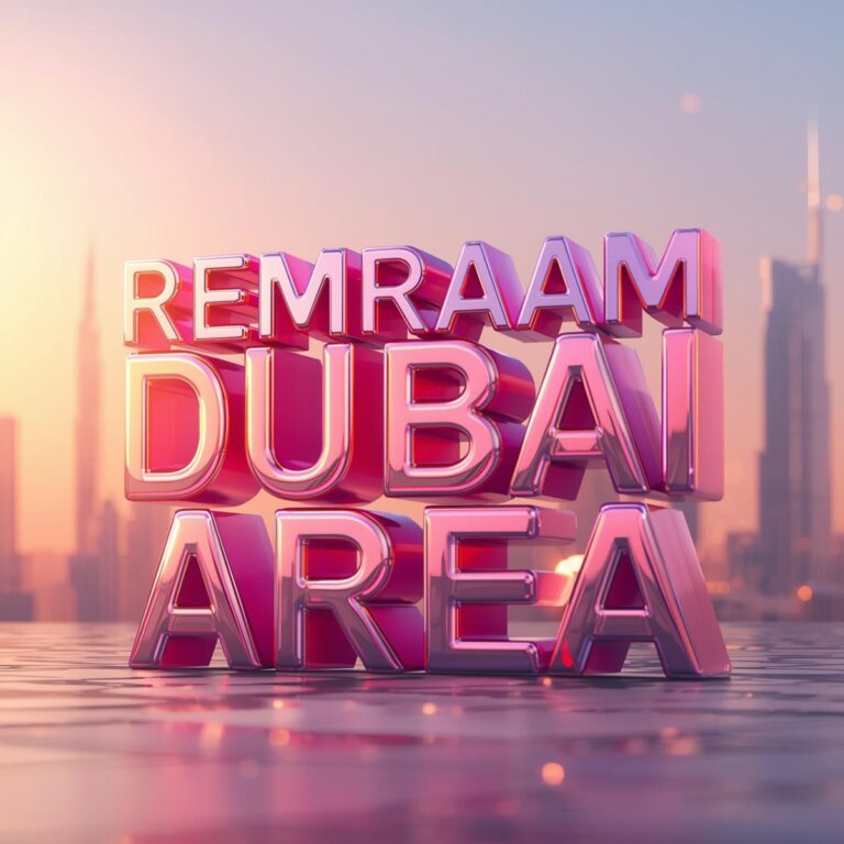 Furniture Removal Remraam Dubai
