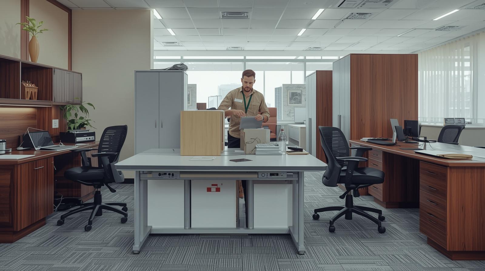 Office Furniture Removal Al Furjan Dubai (4)