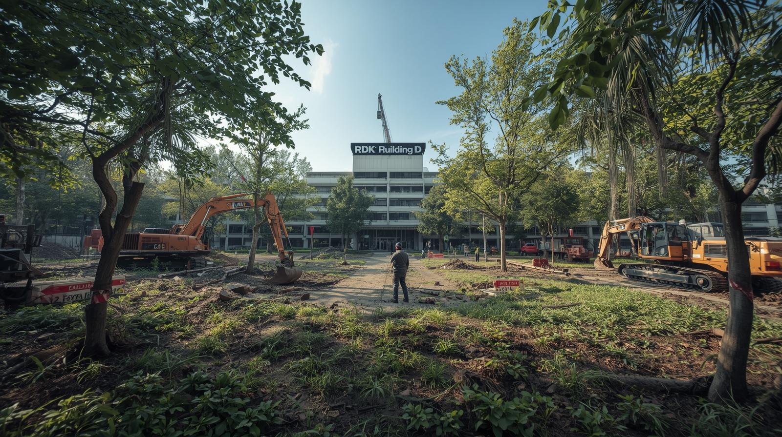 Trees and Plants Removal RDK Building D (3)