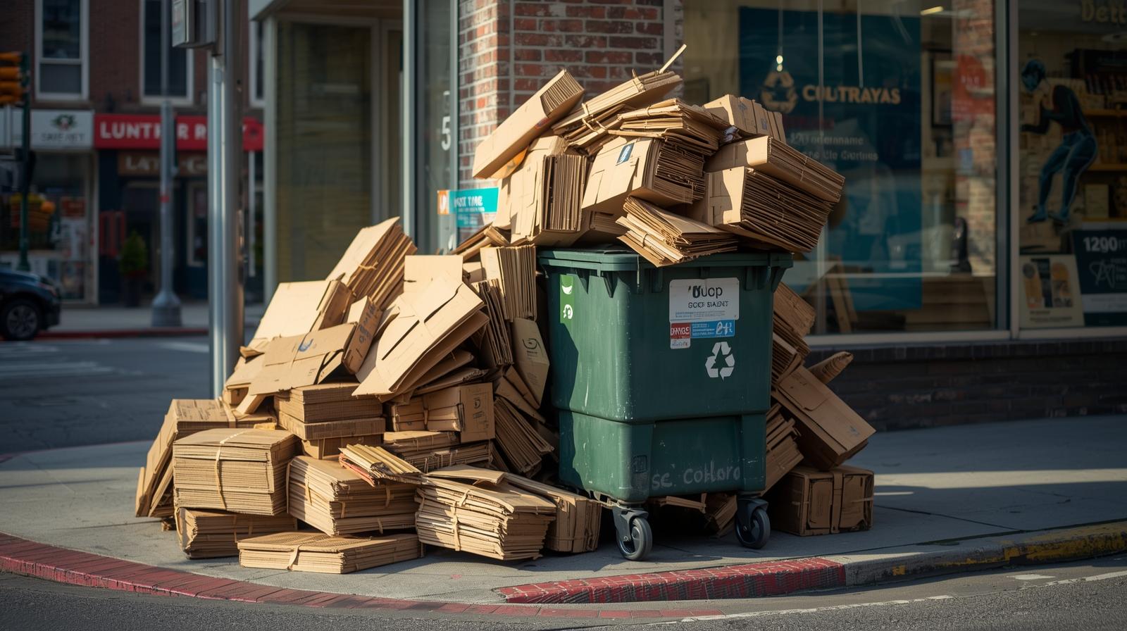 Commercial Cardboard Collection (4)