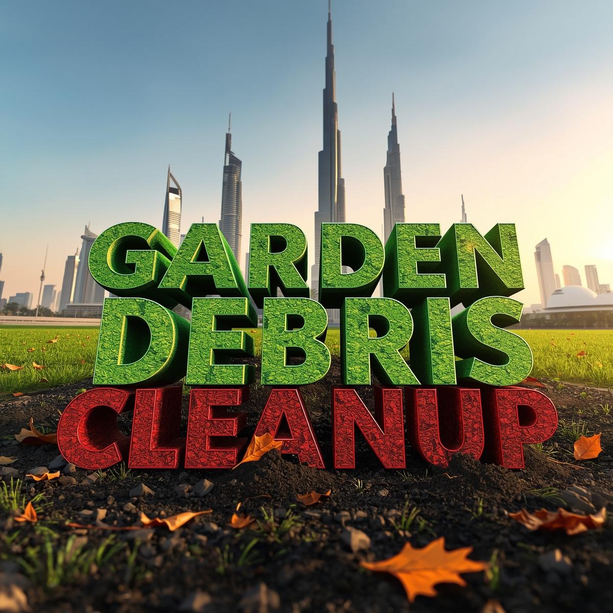 Garden Debris Cleanup