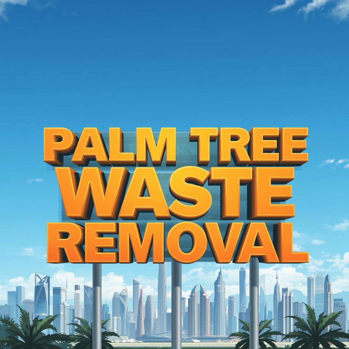 Palm Tree Waste Removal