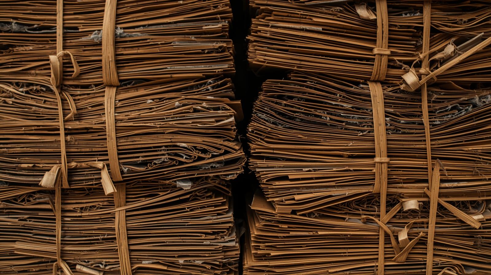 Baled Cardboard Collection (5)