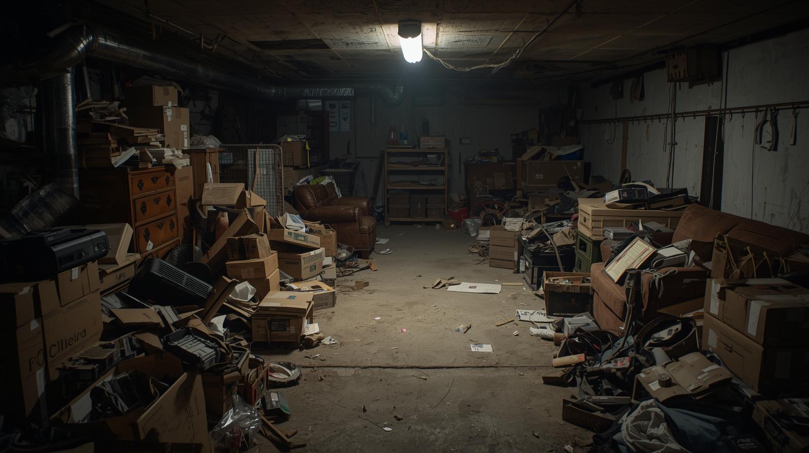 Basement Junk Removal (1)