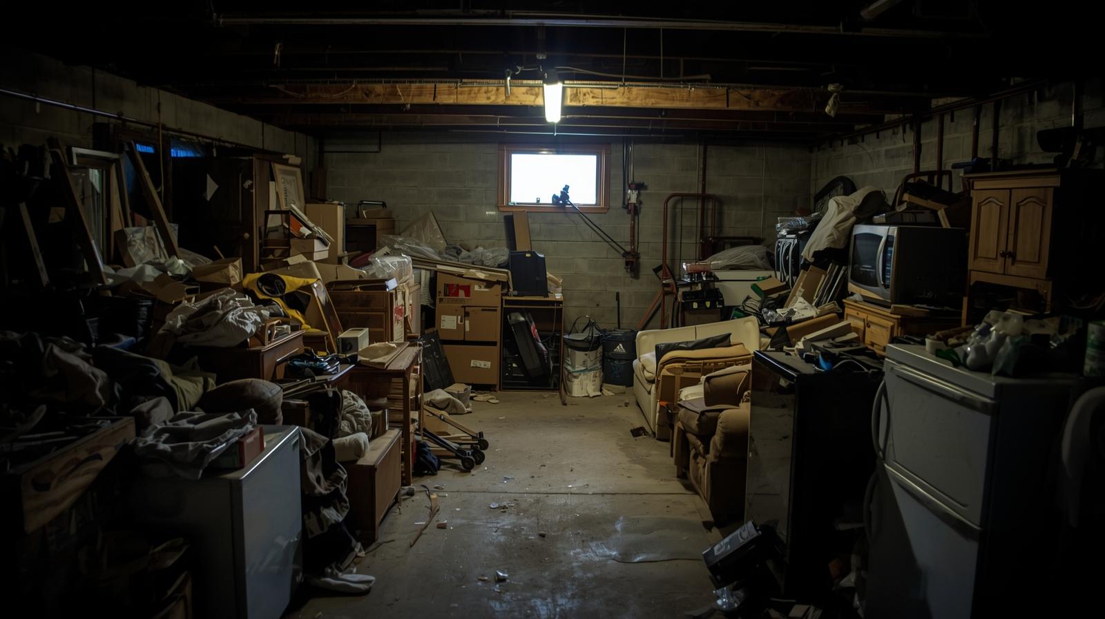 Basement Junk Removal (2)