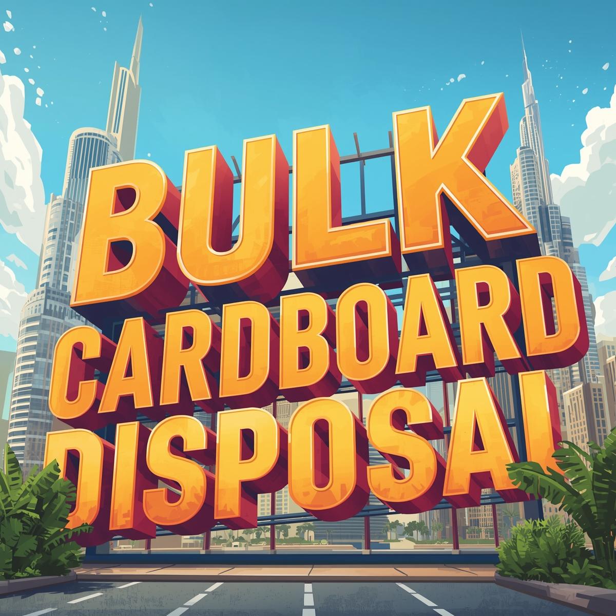 Bulk Cardboard Disposal