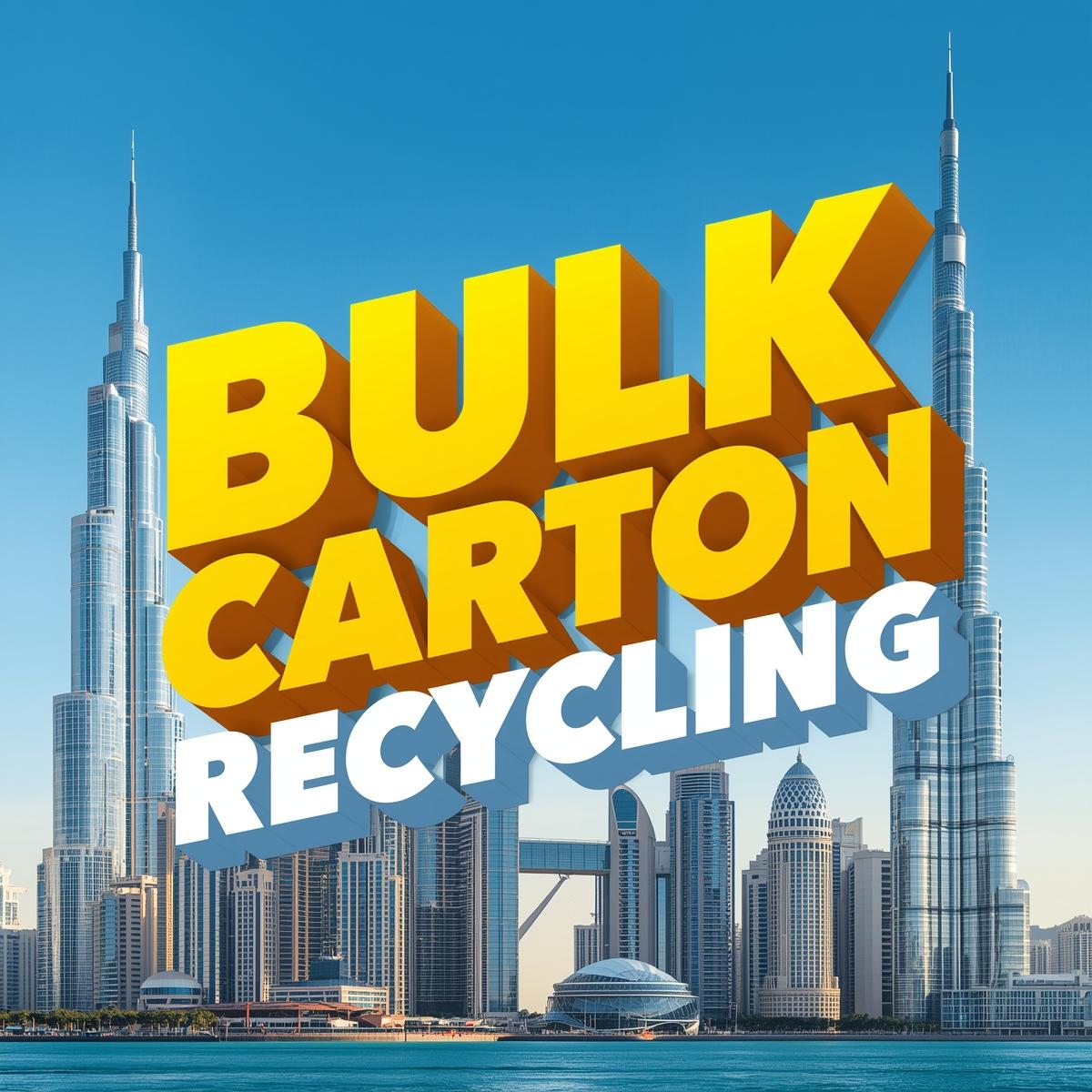 Bulk Carton Recycling