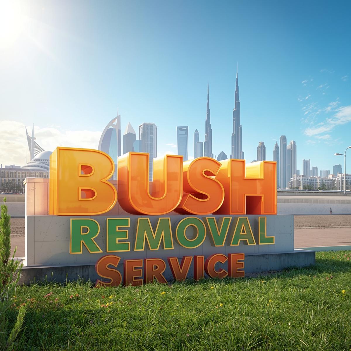Bush Removal Service