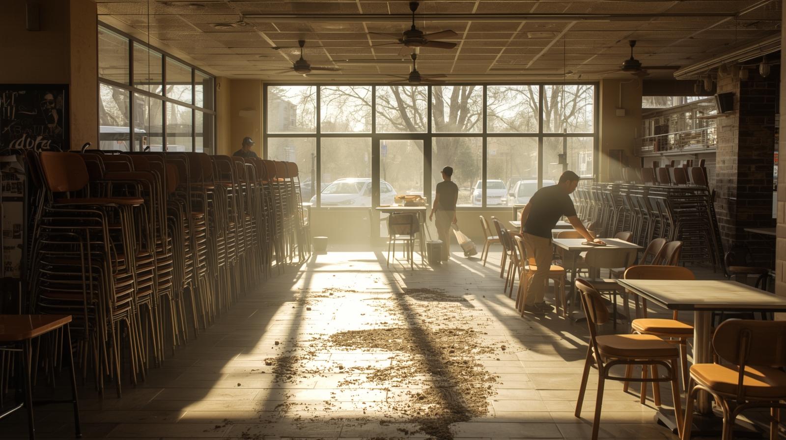 Cafe Furniture Removal (2)