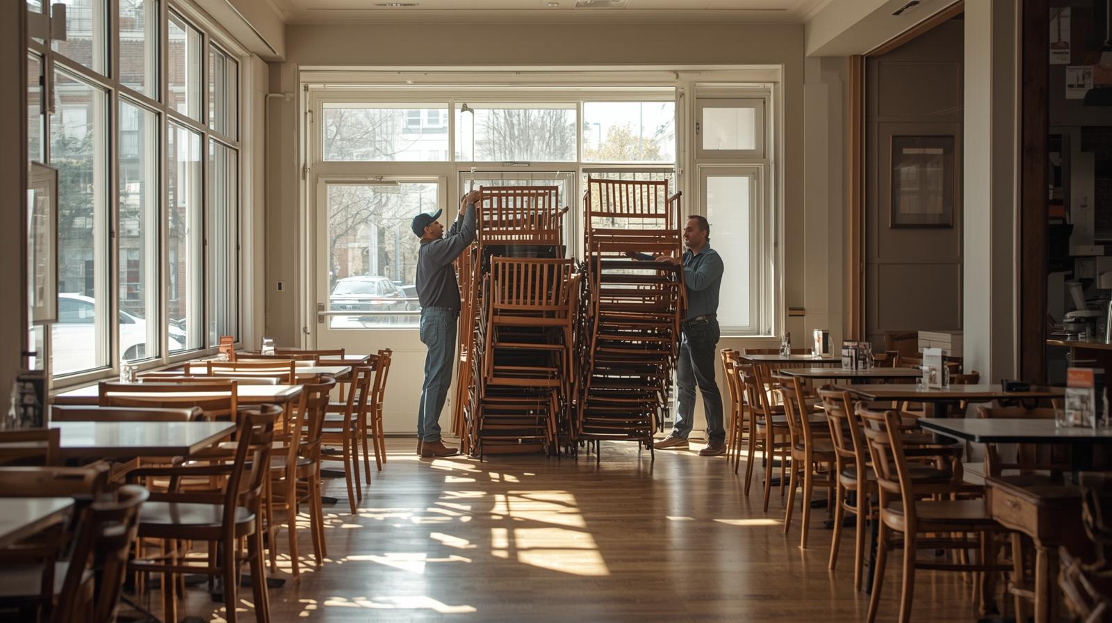 Cafe Furniture Removal (3)