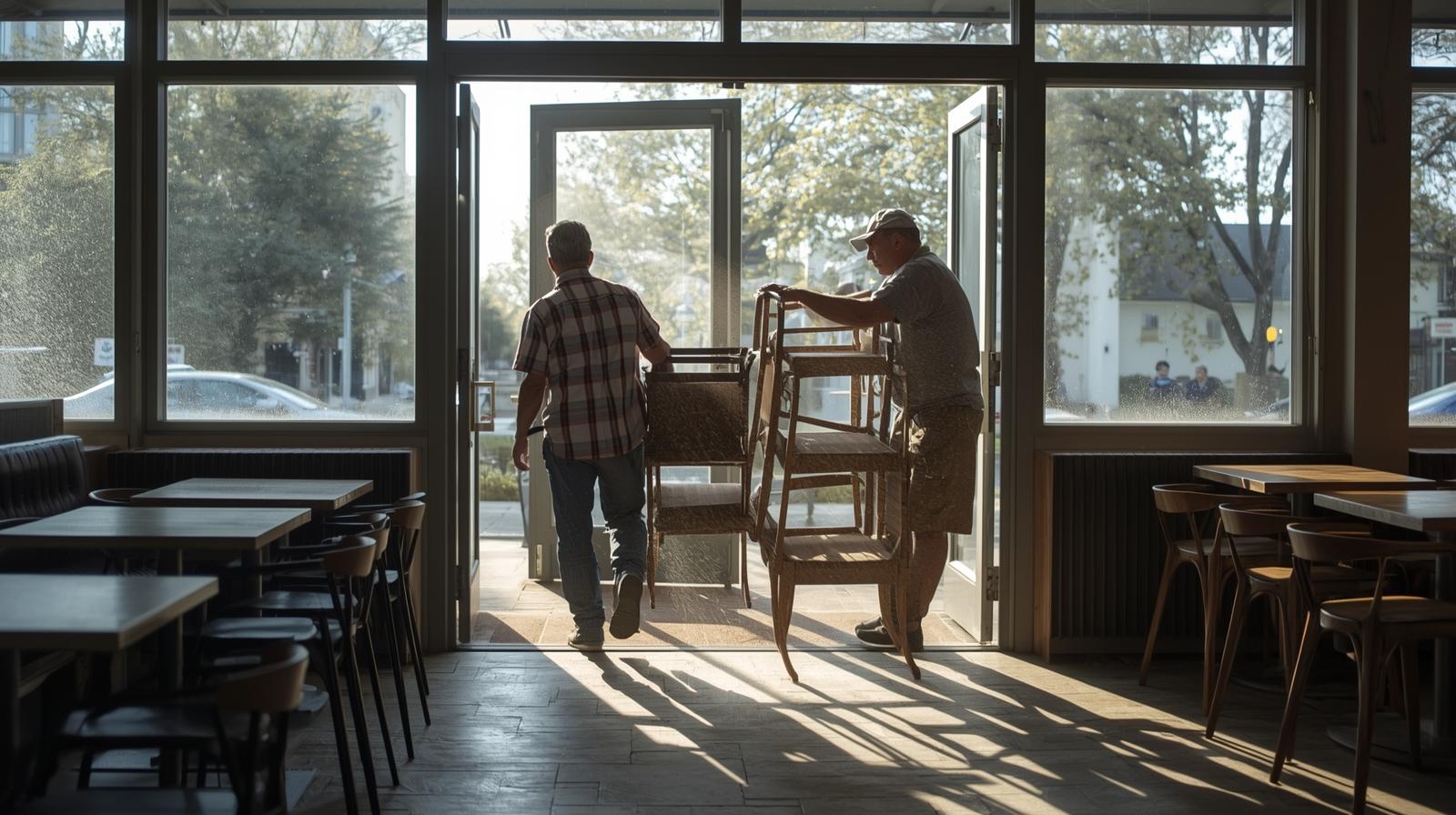 Cafe Furniture Removal (5)