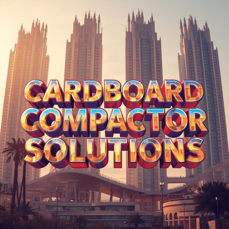 Cardboard Compactor Solutions