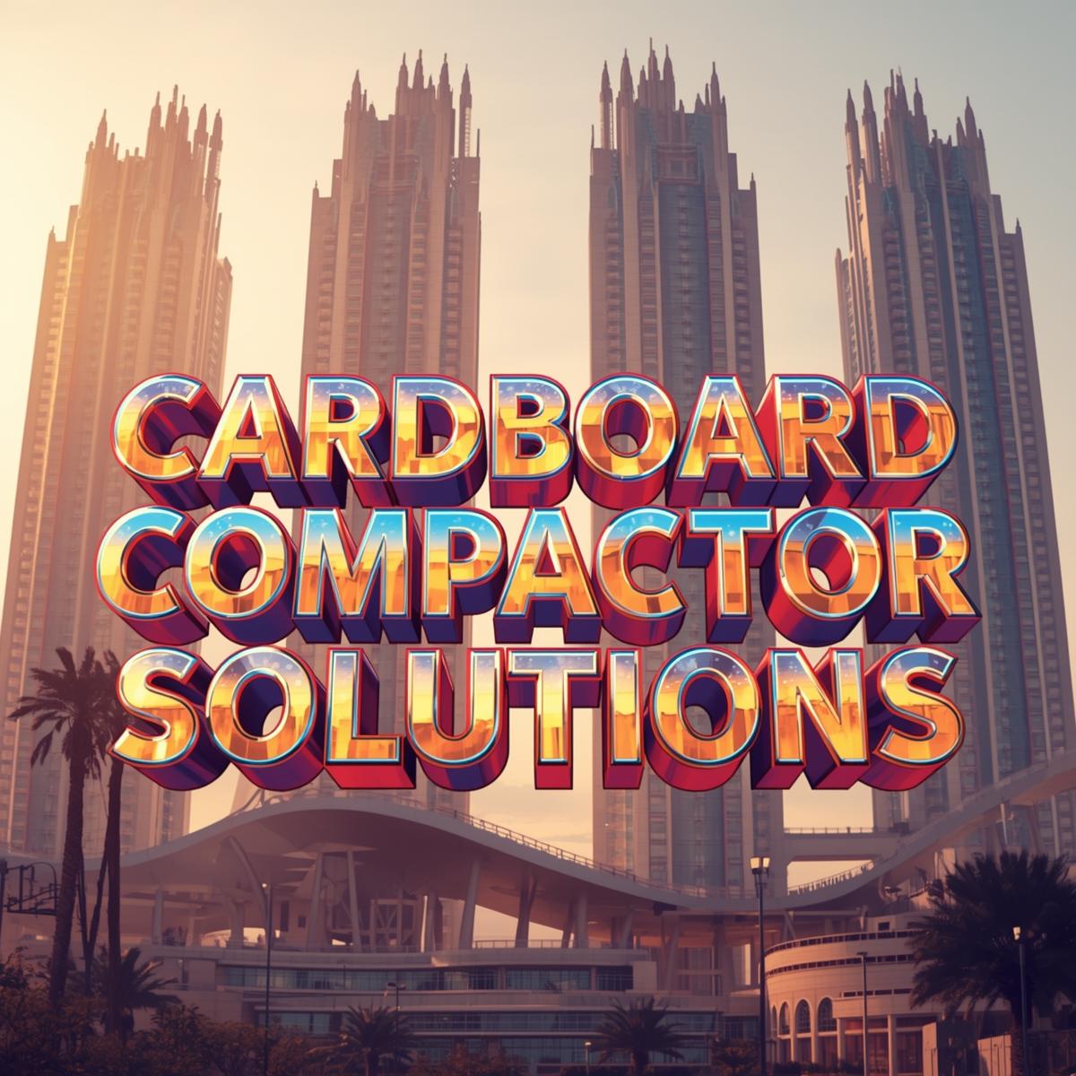 Cardboard Compactor Solutions