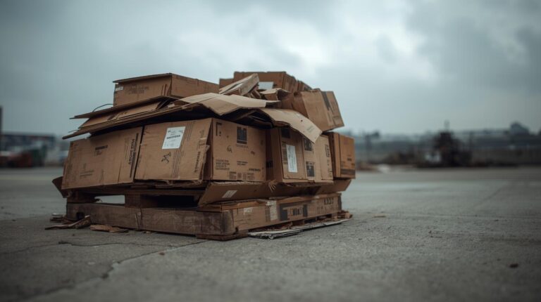 Cardboard Pallet Disposal (4)