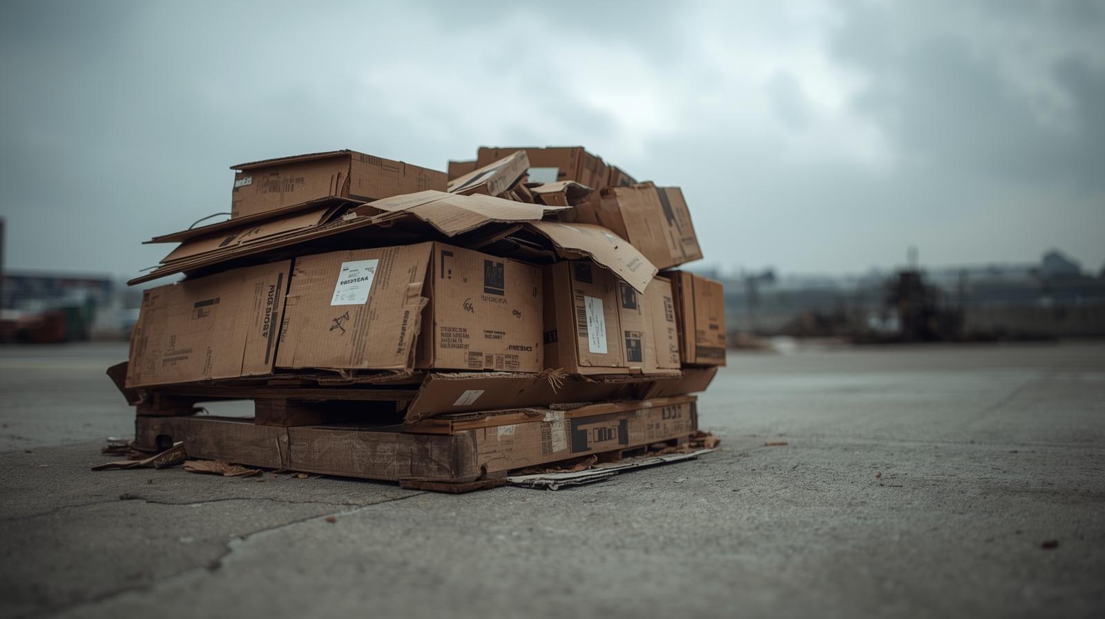 Cardboard Pallet Disposal (4)