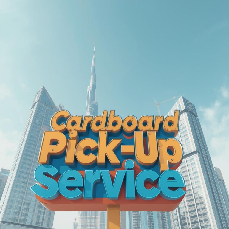 Cardboard Pick Up Service