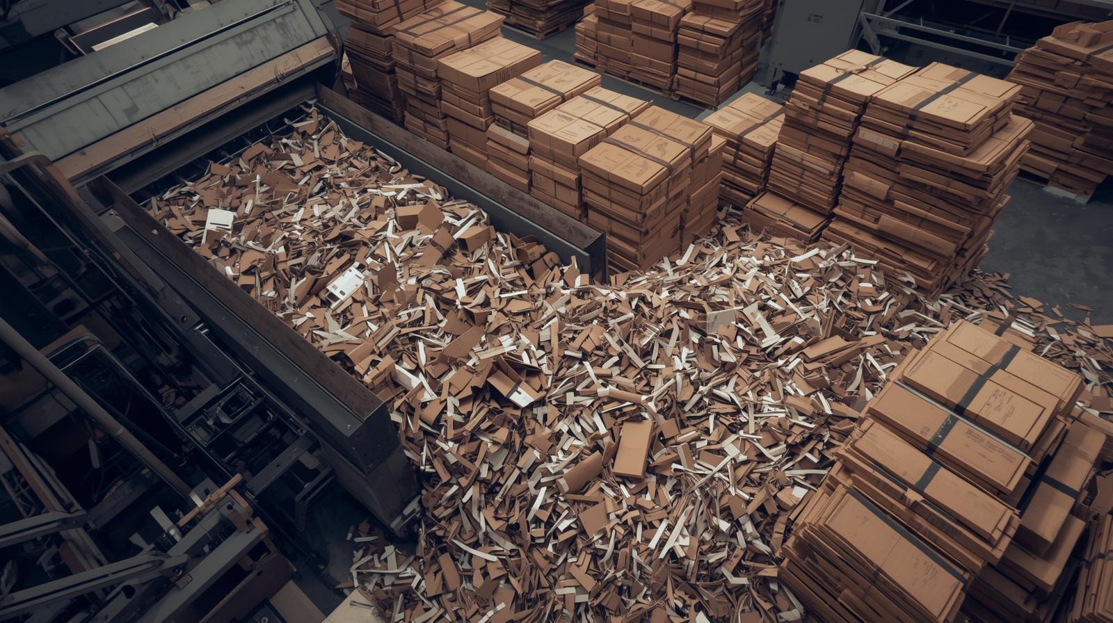 Cardboard Shredding Service (2)