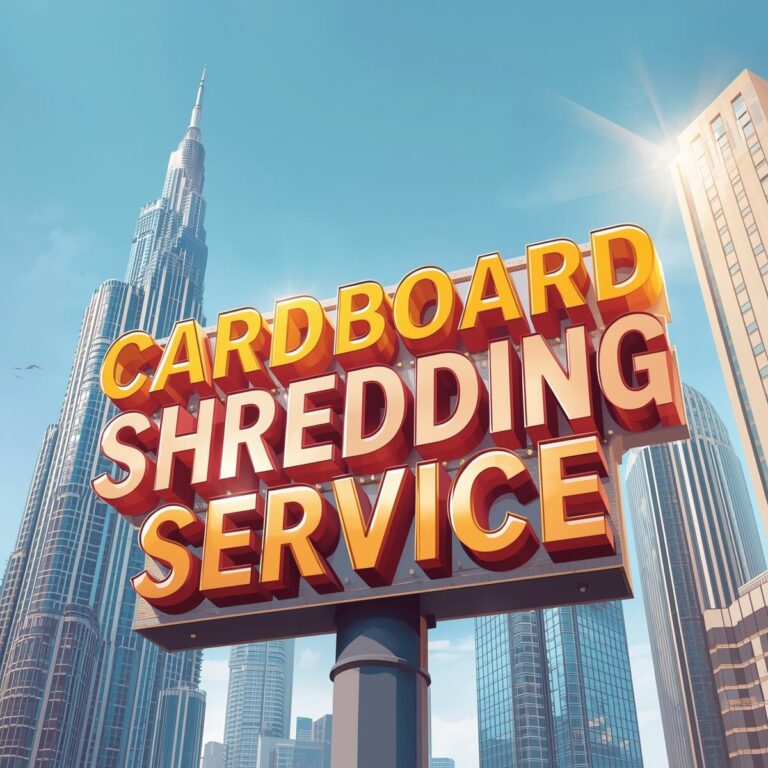 Cardboard Shredding Service