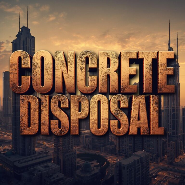 Concrete Disposal