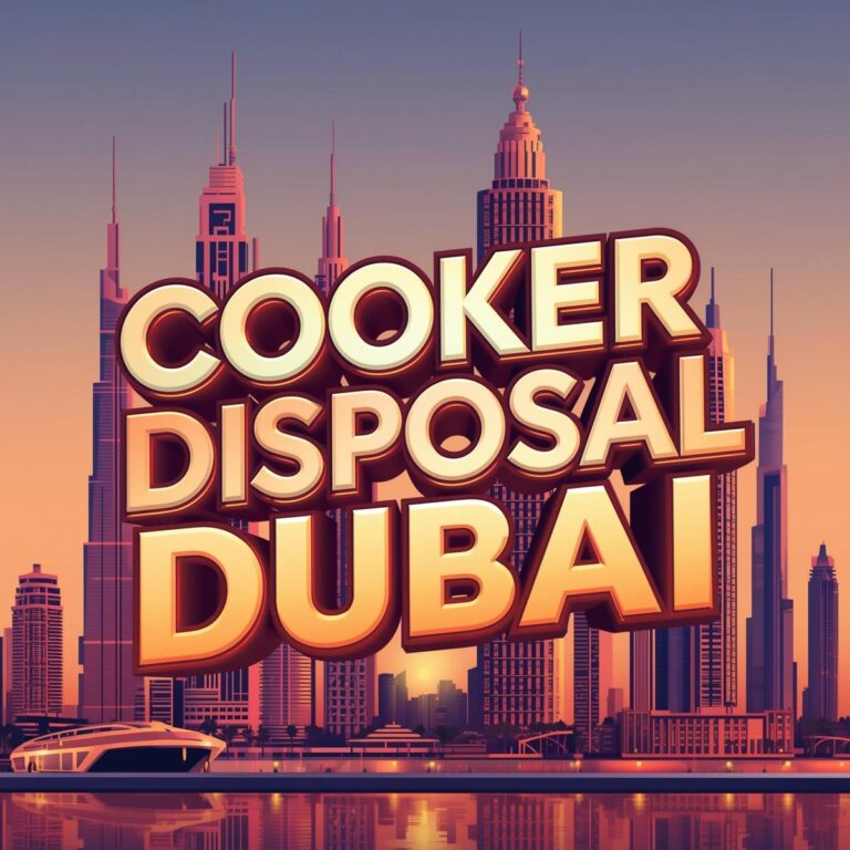 Cooker Disposal Dubai