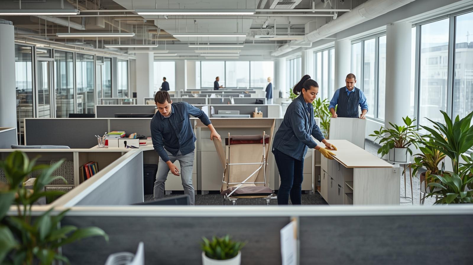 Cubicle Removal Service (4)