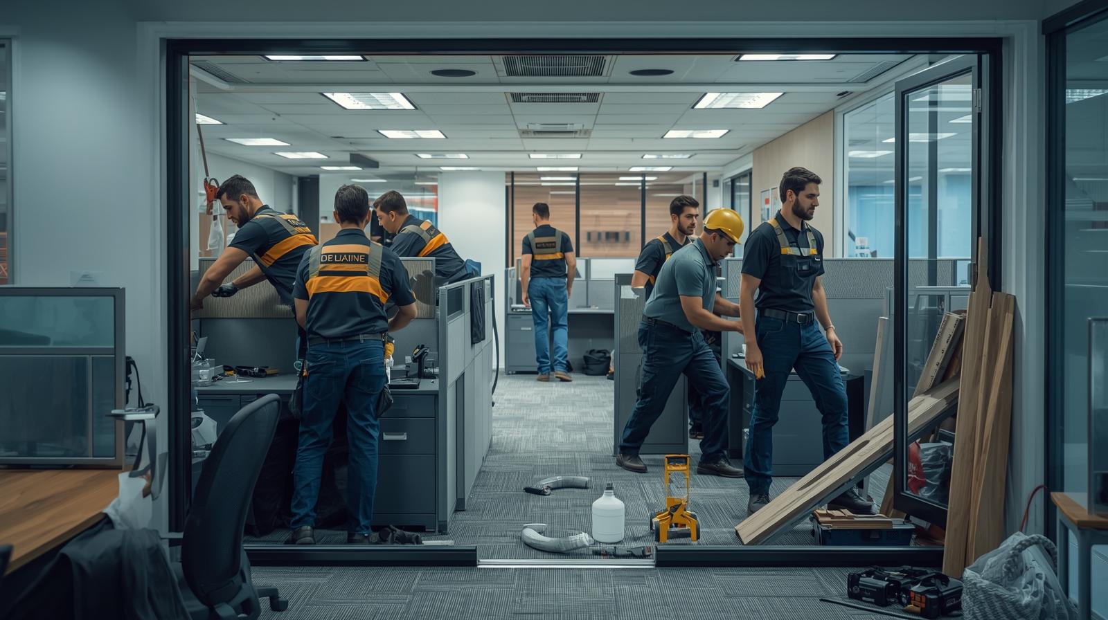 Cubicle Removal Service (5)