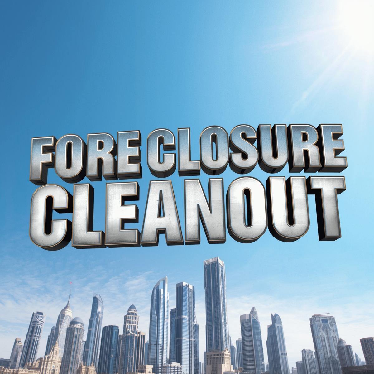 Foreclosure Cleanout