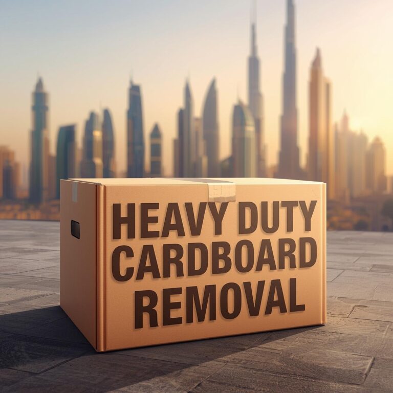 Heavy Duty Cardboard Removal
