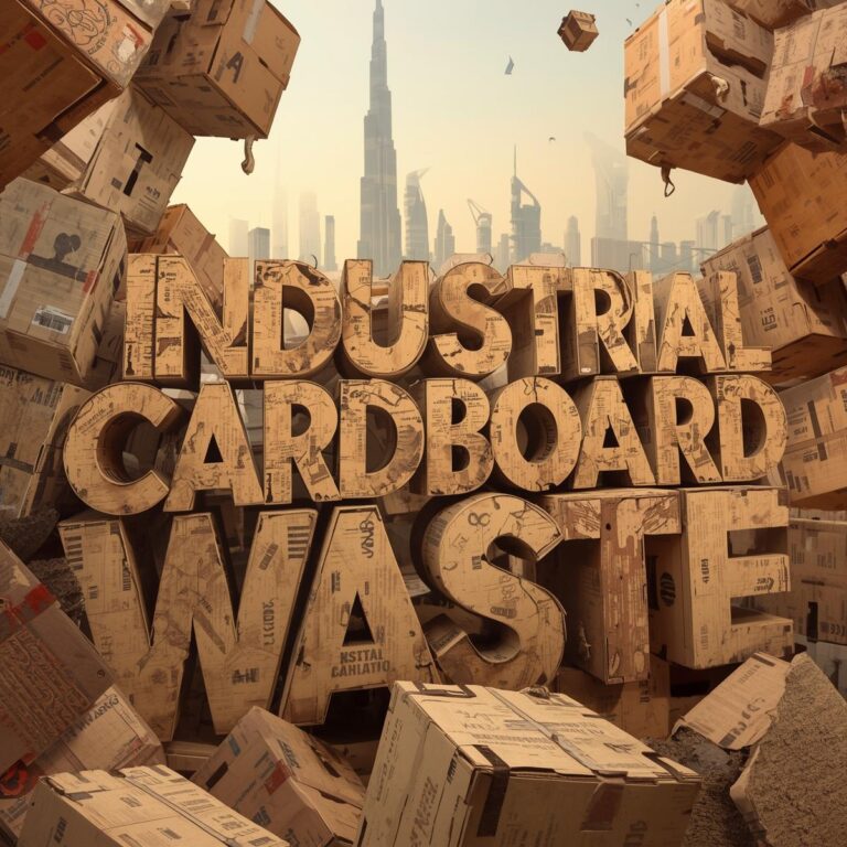 Industrial Cardboard Waste