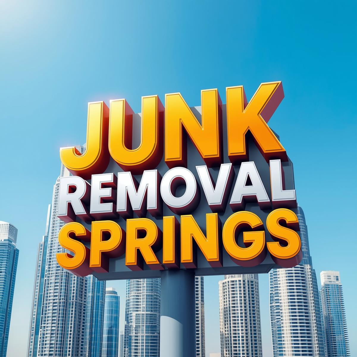 Junk Removal Springs