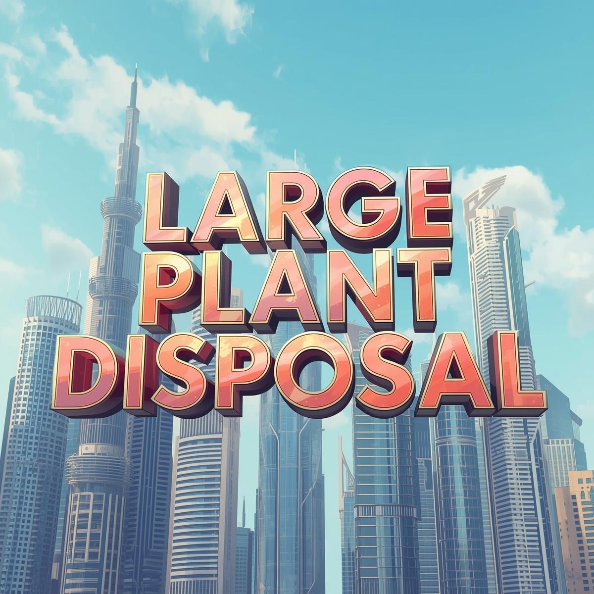 Large Plant Disposal