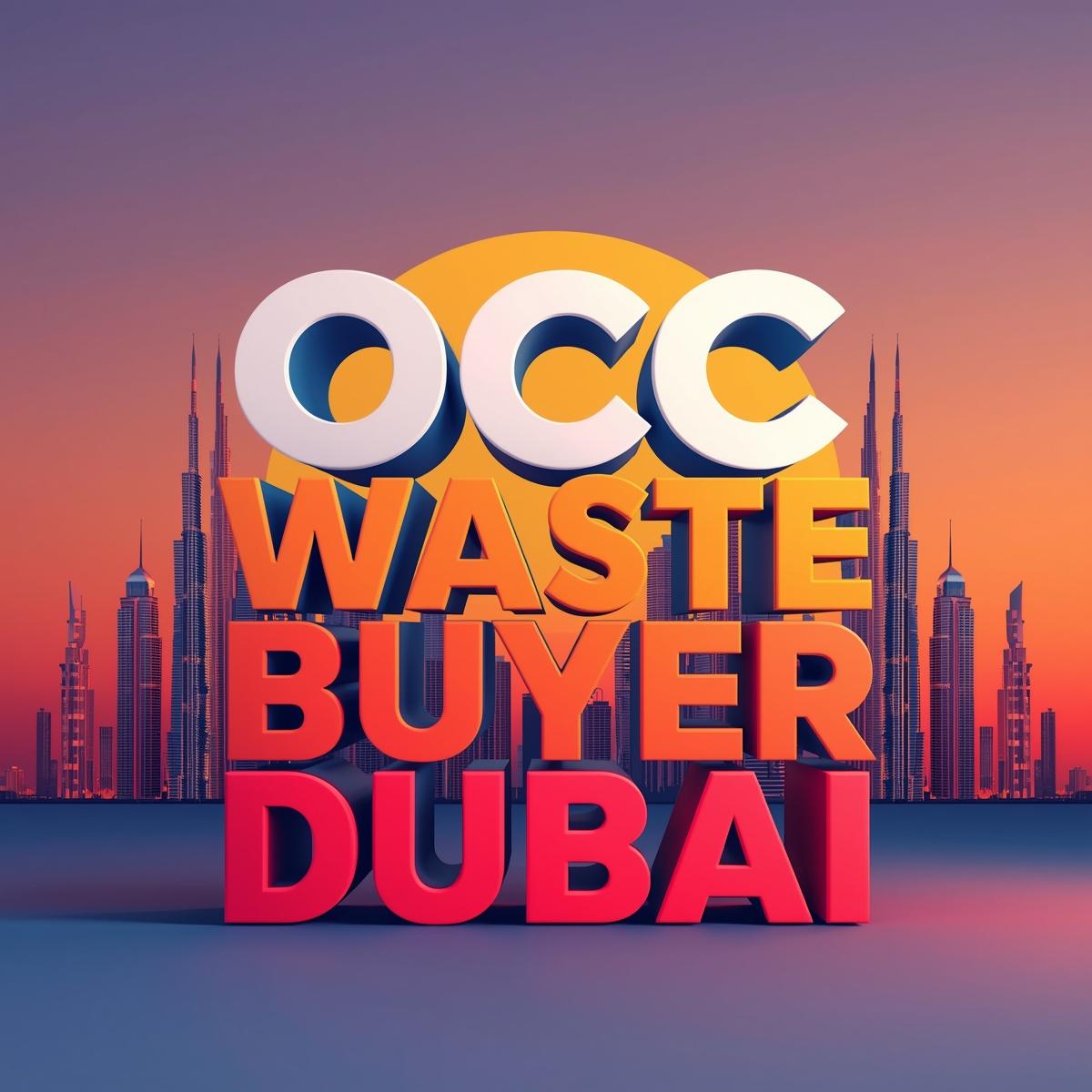 OCC Waste Buyer Dubai