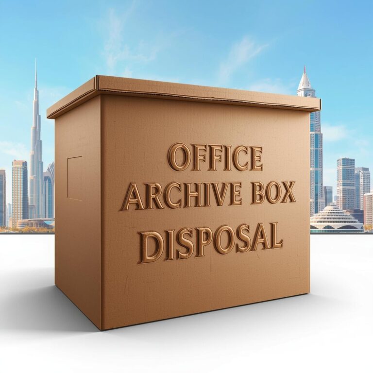 Office Archive Box Disposal