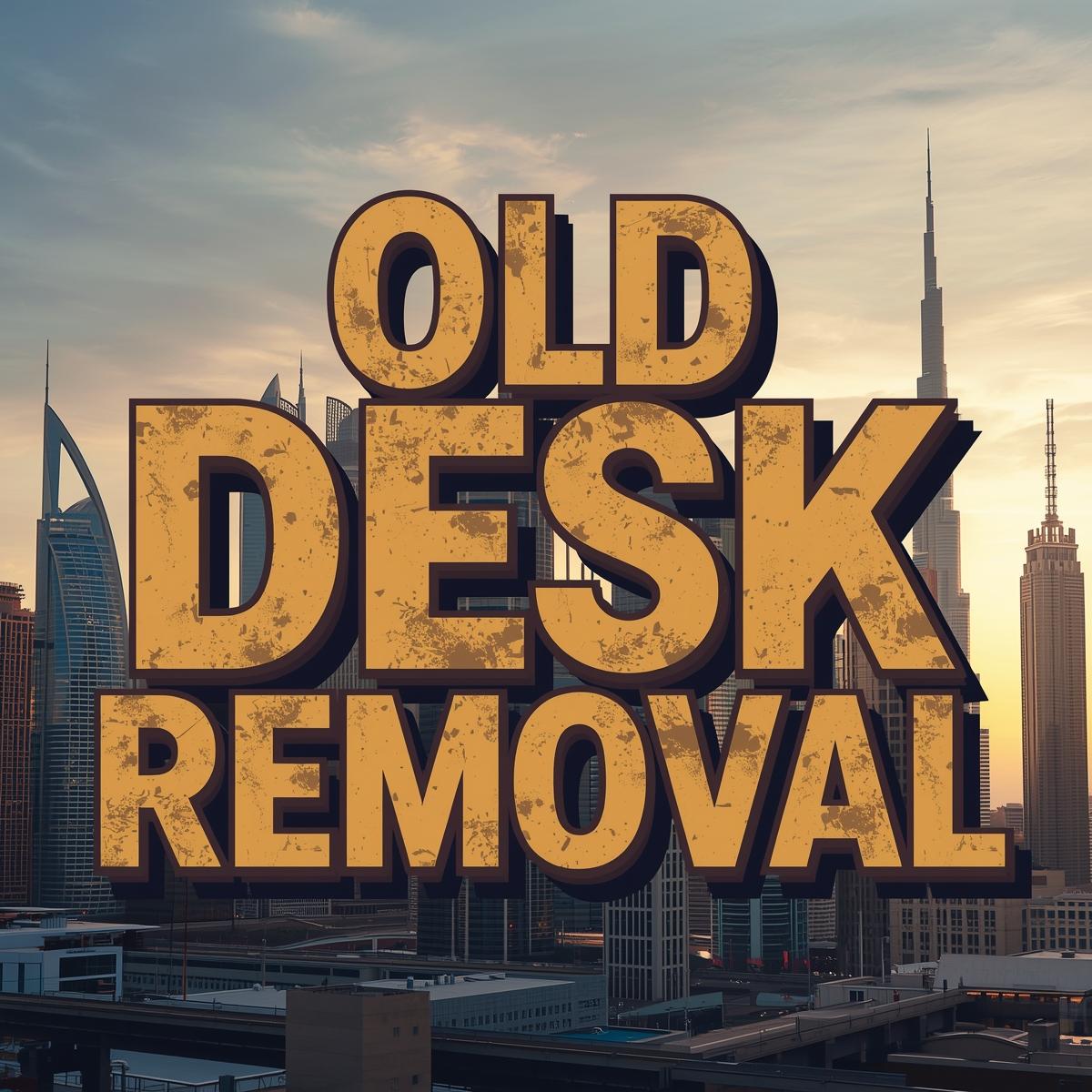 Old Desk Removal