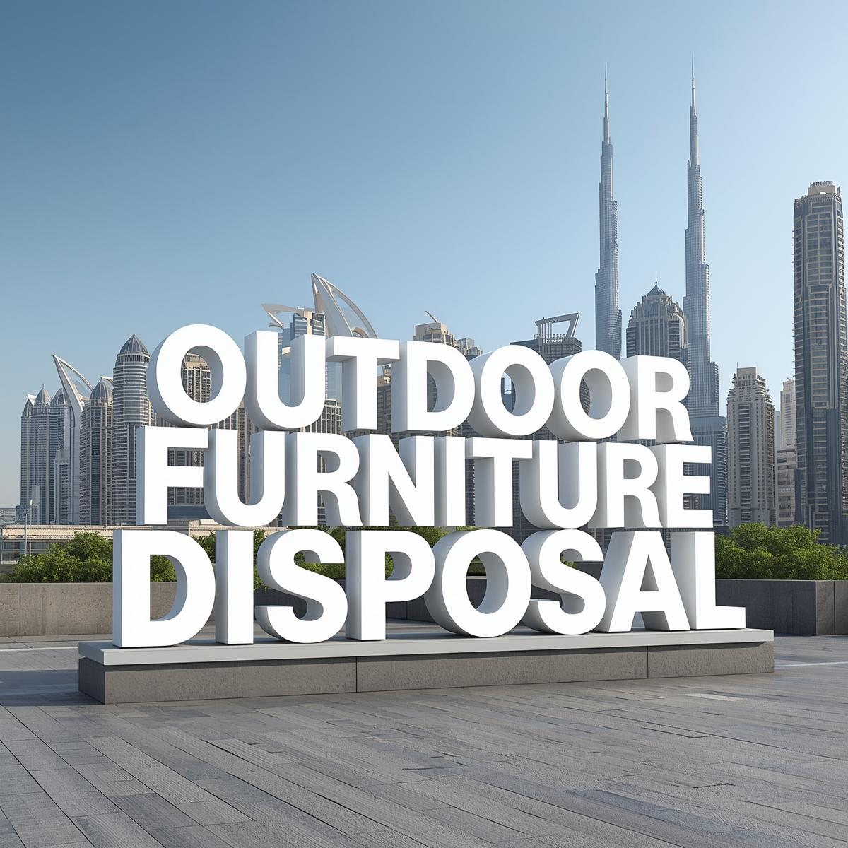 Outdoor Furniture Disposal