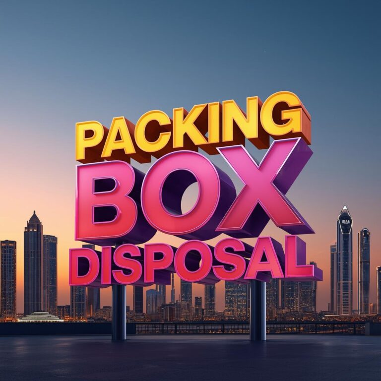 Packing Box Disposal
