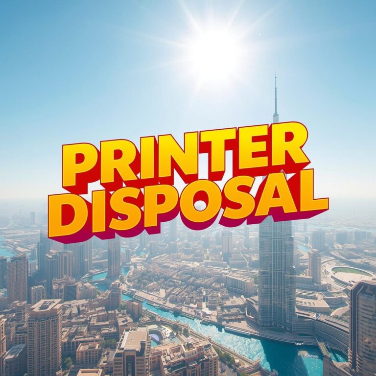 Printer Disposal