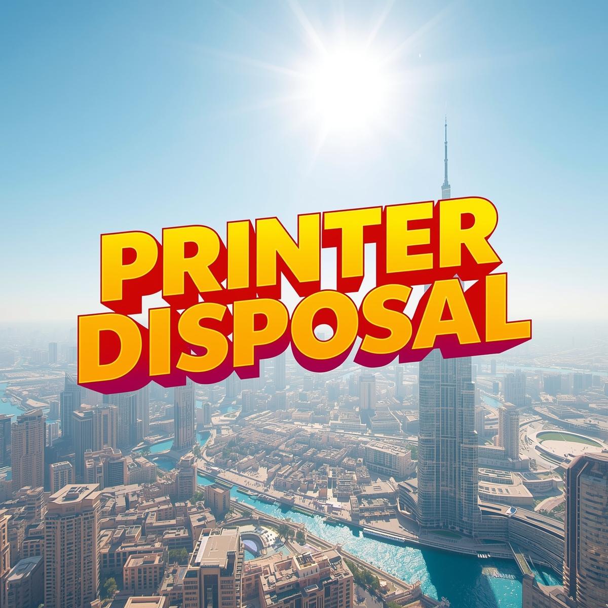 Printer Disposal