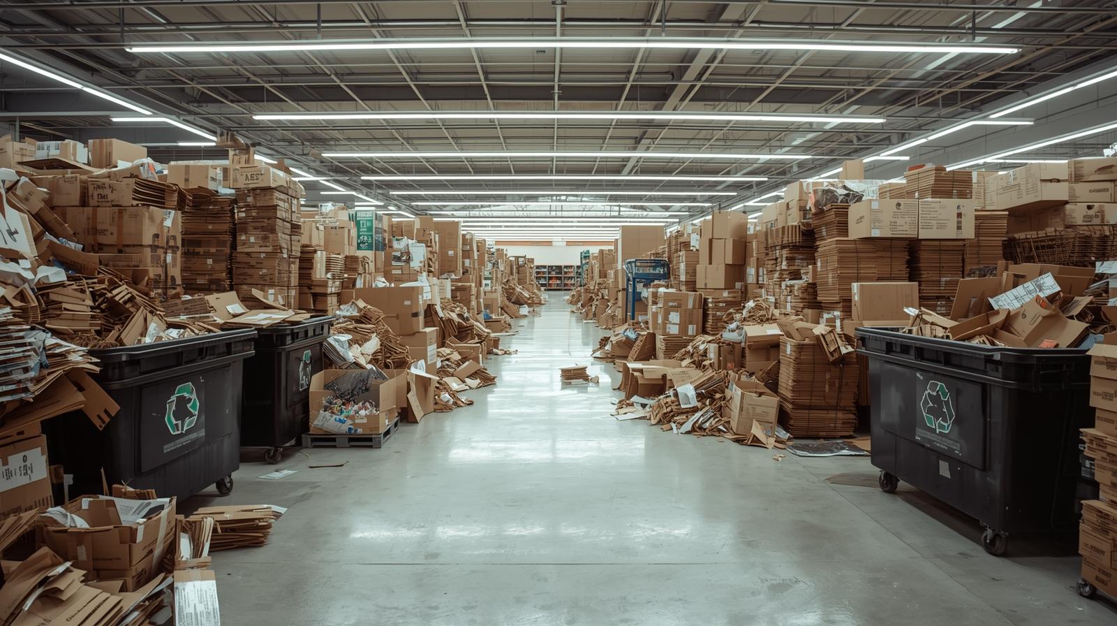 Supermarket Cardboard Recycling (1)