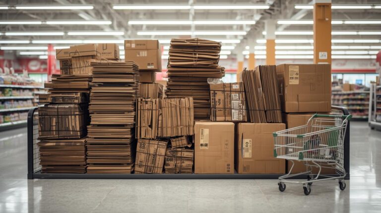 Supermarket Cardboard Recycling (2)