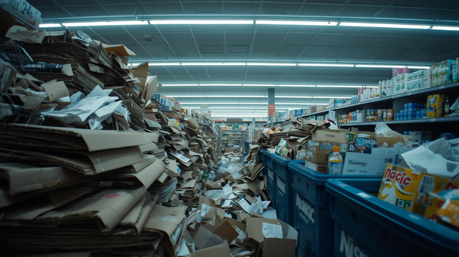 Supermarket Cardboard Recycling (4)