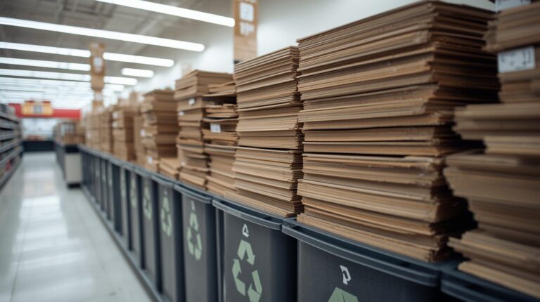 Supermarket Cardboard Recycling (5)