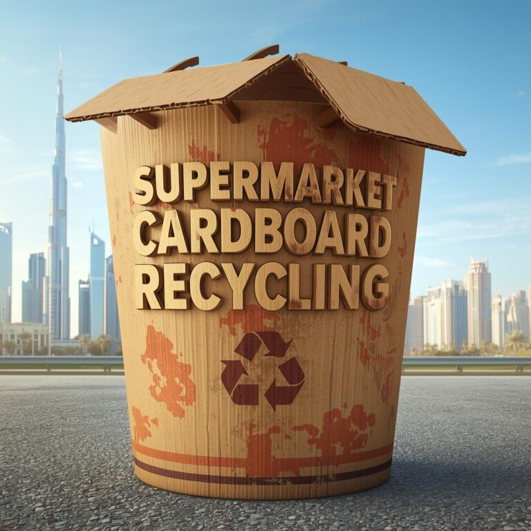Supermarket Cardboard Recycling