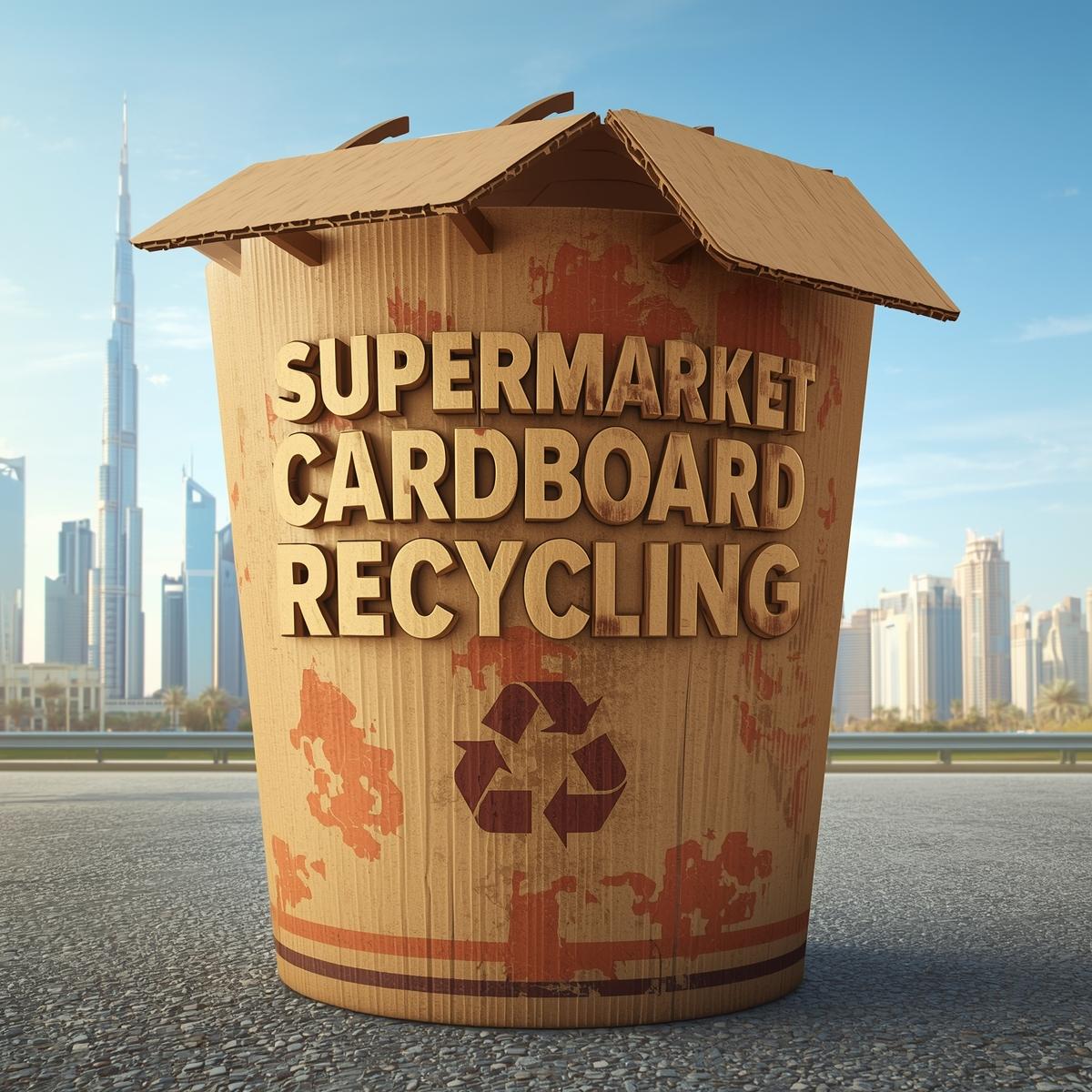 Supermarket Cardboard Recycling