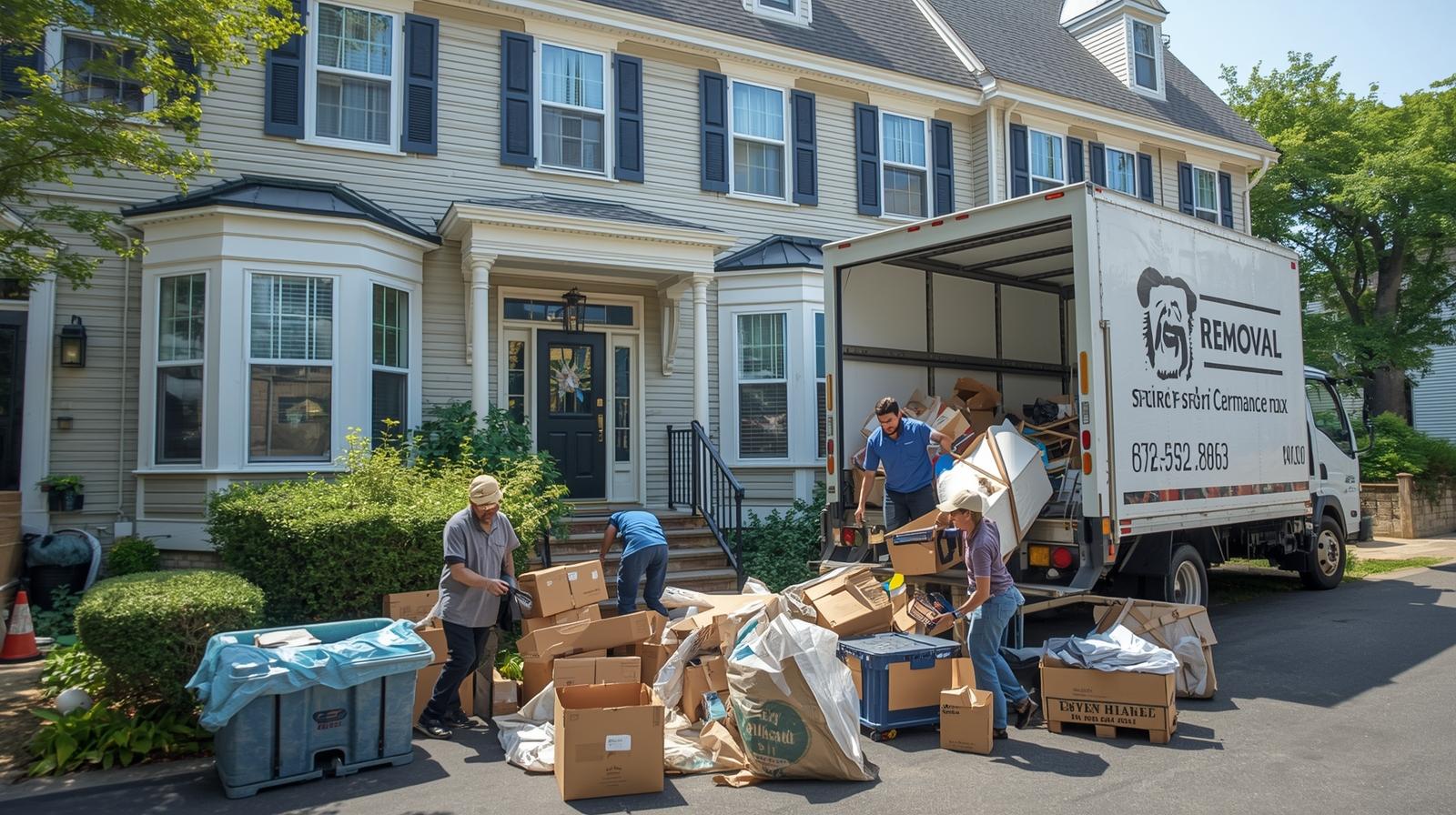 Townhouse Junk Removal (2)