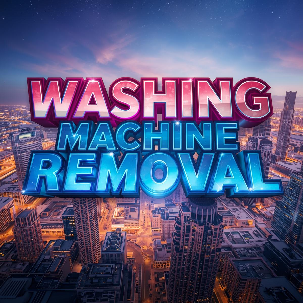Washing Machine Removal